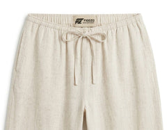 Figgzo Coastal Linen Wide-Leg Pant