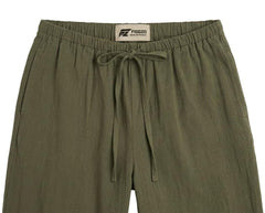 Figgzo Coastal Linen Wide-Leg Pant