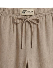Figgzo Coastal Linen Wide-Leg Pant