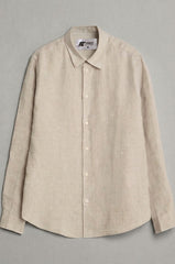 Figgzo Luxe Relaxed Button-Up Shirt – Ivory