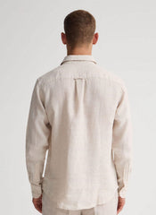 Figgzo Luxe Relaxed Button-Up Shirt – Ivory