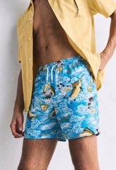 Figgzo Pacific Bloom Swim Shorts
