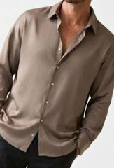 Figgzo Royal Satin Signature Shirt