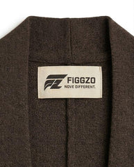 Figgzo Luxe Longline Cardigan with Faux Fur Pockets – Camel