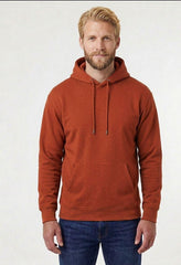 Burnt Orange Essential Fleece Hoodie