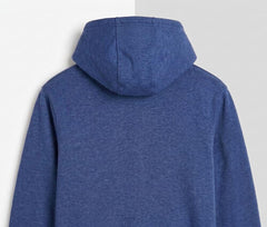 Midnight Navy Full-Zip Essential Hoodie