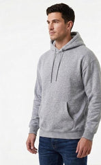 Cloud Grey Essential Fleece Hoodie