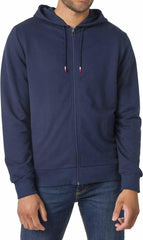 Heather Indigo Essential Fleece Hoodie