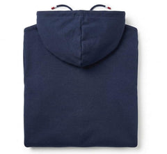 Heather Indigo Essential Fleece Hoodie