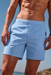 Figgzo Azure Riviera Tailored Swim Shorts