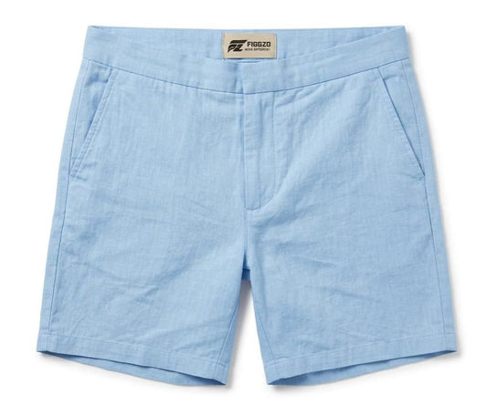 Figgzo Azure Riviera Tailored Swim Shorts