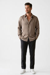 Figgzo Royal Satin Signature Shirt