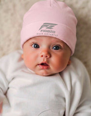 Figgzo Baby Essential Knit Beanie – Blush Pink