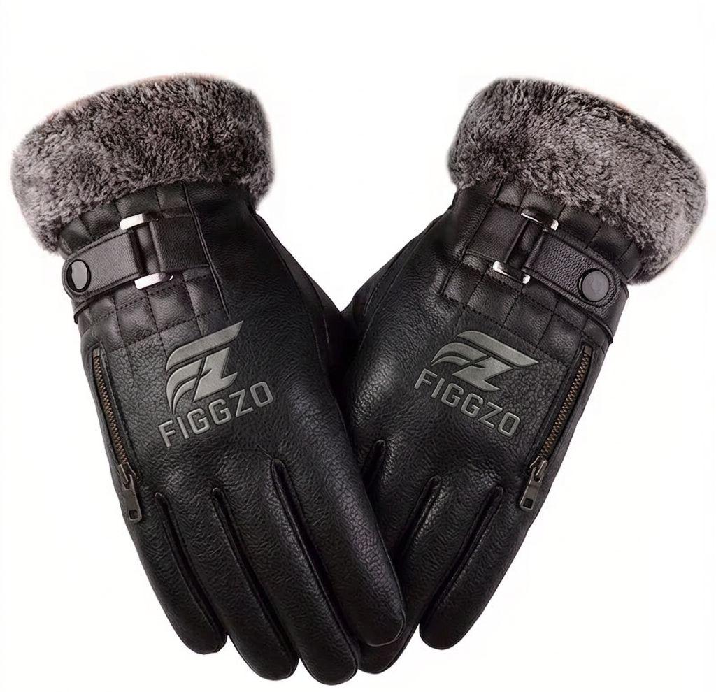 Figgzo Heritage Fur-Lined Leather Gloves