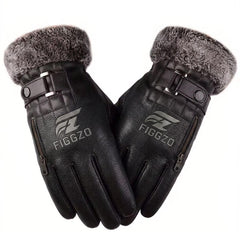 Figgzo Heritage Fur-Lined Leather Gloves