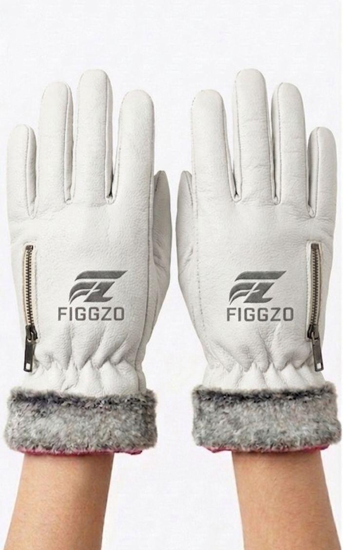 Figgzo Luxe Winter Leather Gloves