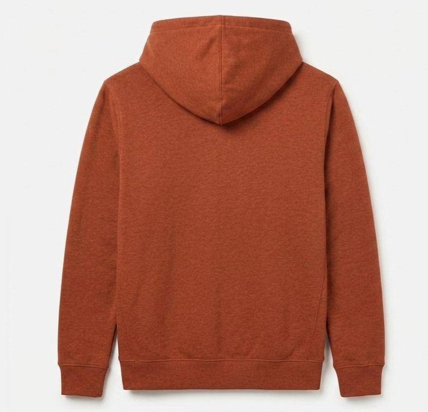 Burnt Orange Essential Fleece Hoodie