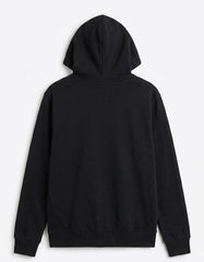 Onyx Black Essential Fleece Hoodie