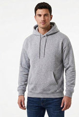 Cloud Grey Essential Fleece Hoodie