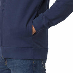 Heather Indigo Essential Fleece Hoodie